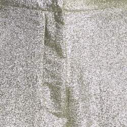 Pre Owned Stella McCartney Metallic Lurex Jogger Trousers M