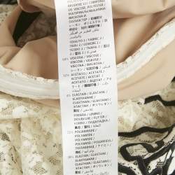 Pre Owned Stella McCartney White Embroidered Lace Sleeveless Long Dress M