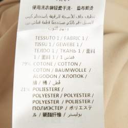 Pre Owned Stella McCartney White Embroidered Lace Sleeveless Long Dress M