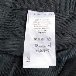 Pre Owned Stella McCartney Black Wool Long Cape Coat S