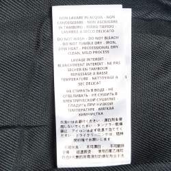 Pre Owned Stella McCartney Black Wool Long Cape Coat S