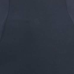 Pre Owned Stella McCartney Navy Blue Cotton Blend Pencil Skirt S