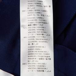 Pre Owned Stella McCartney Blue Wool Tailored Pantsuit XS