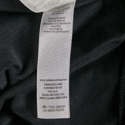 Pre Owned Stella McCartney Black Logo Band Jersey T-Shirt M