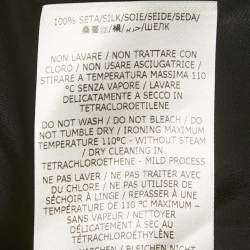 مملوكة مسبقًا تنورة ميدي حرير بطبعة زهور ملونة ستيللا مكارتني نمط ربطة مقاس صغير (سمول)