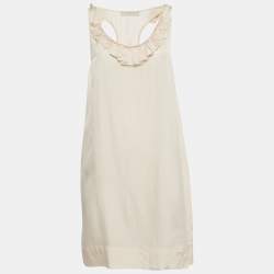 Pre Owned Stella McCartney Pink Silk Blend Sleeveless Mini Dress S