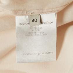 Pre Owned Stella McCartney Pink Silk Blend Sleeveless Mini Dress S