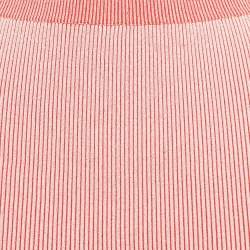 Pre Owned Stella McCartney Red Knit Slit Midi Skirt XS  