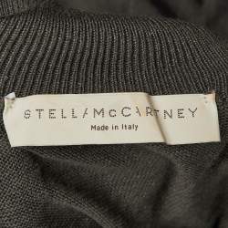 Pre Owned Stella McCartney Grey Knit Midi Dress M