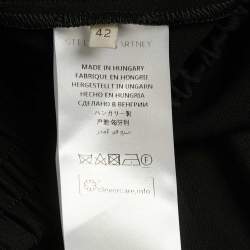 Pre Owned Stella McCartney Black Crepe Trousers M