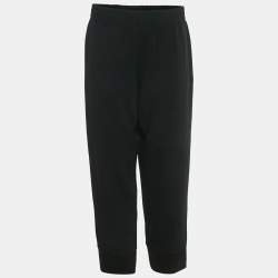 Pre Owned Stella McCartney Black Crepe Trousers M