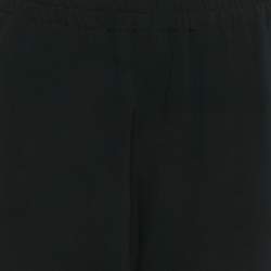Pre Owned Stella McCartney Black Crepe Trousers M