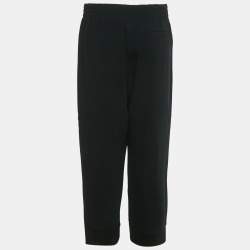 Pre Owned Stella McCartney Black Crepe Trousers M