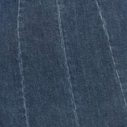 Pre Owned Stella McCartney Blue Denim Flared Maxi Skirt S