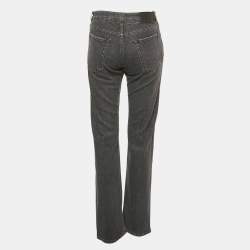 Pre Owned Stella McCartney Grey Denim Slim Fit Jeans S/Waist 27"