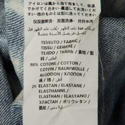 Pre Owned Stella McCartney Blue Tie Dye Denim Co-Ord Set M