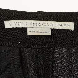مملوكة مسبقًا بنطلون كادي أسود ستيلا مكارتني مقاس صغير - سمول