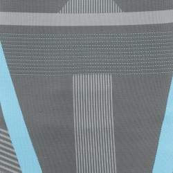 مملوكة مسبقًا ملابس رياضية ستيلا مكارتني إكس أديداس رمادي / أزرق نسيج قميص وتشيرت مع ليجنز كبير