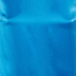 Pre Owned Stella McCartney Blue Sateen Sleeveless Top S