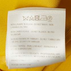 Pre Owned بلوزة ستيلا مكارتني سحاب أمامي كريب أسود مقاس متوسط - ميديم