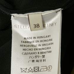 مملوكة مسبقًا Stella McCartney Black Crepe Ruffled Shorts S