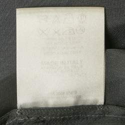 Pre Owned Stella McCartney Grey Silk Sheer Sleeveless Top M