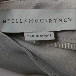 مملوكة مسبقًا Stella McCartney Grey Crepe Flared Sleeve Blouse M