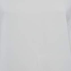 مملوكة مسبقًا Stella McCartney Grey Crepe Flared Sleeve Blouse M