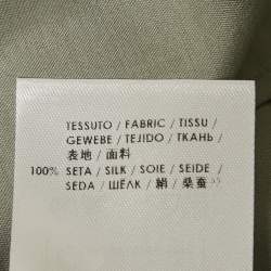 مملوكة مسبقًا توب ستيلا مكارتني حرير رمادي بلا أكمام مقاس صغير (سمول)