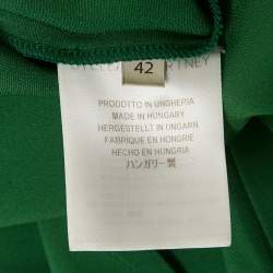 Pre Owned Stella McCartney Green Crepe Blouse M