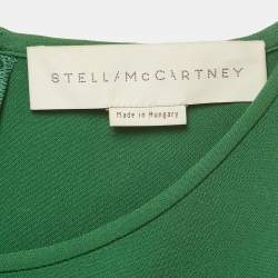 Pre Owned Stella McCartney Green Crepe Blouse M
