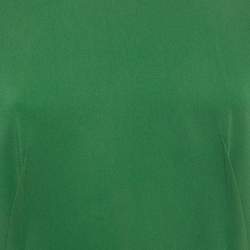 Pre Owned Stella McCartney Green Crepe Blouse M