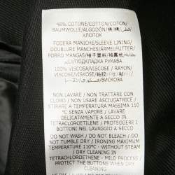 مملوكة مسبقًا جاكيت بليزر ستيلّا مكارتني شيكر أسود / رمادي كبير الحجم مقاس صغير - سمول