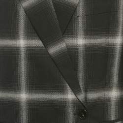 مملوكة مسبقًا جاكيت بليزر ستيلّا مكارتني شيكر أسود / رمادي كبير الحجم مقاس صغير - سمول