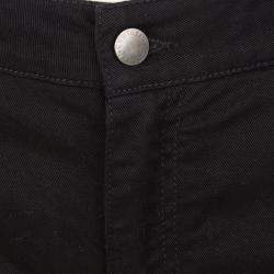 Pre Owned Stella McCartney Black Side Panel Detail High Waist Jeans M