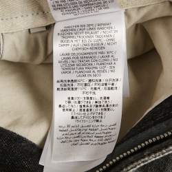 مملوكة مسبقًا بنطلون جينز ستيلا مكارتني مطرز شعار دِنم رمادي مقاس وسط (ميديم) 28 بوصة