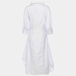 مملوكة مسبقًا Stella McCartney Light Blue Poplin Midi Dress S