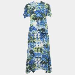 مملوكة مسبقًا Stella McCartney Multicolour Naya Floral Print Top & Skirt Set S