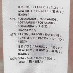 Pre Owned Stella McCartney Red/Mint Lace and Chiffon Sleeveless Tops S