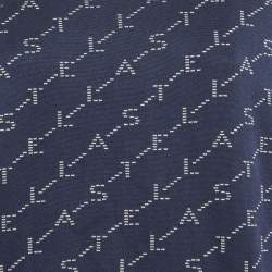 Pre Owned سويتر قطن أسود مطرز ستيلا مكارتني بالتعاون مع فرقة البيتلز مقاس صغير