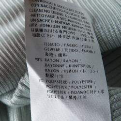 Pre Owned فستان ستيلا ماكرتني تانك غير متماثل مضلع رمادي M