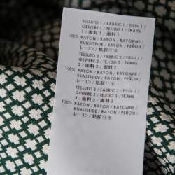 مملوكة مسبقًا Stella McCartney Multicolor Printed Crepe Short Sleeve Dress S