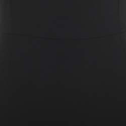 Pre Owned فستان ستيلا مكارتني حرير أسود شفاف قصات بلا أكمام M