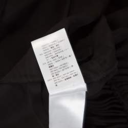 Stella McCartney Black Satin Embellished Morgane Aio Jumpsuit XS
