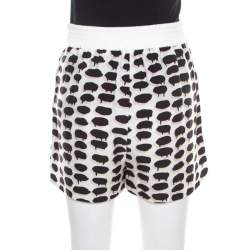 Stella McCartney Multicolor Speech Balloon Printed Shorts S