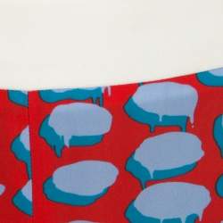 Stella McCartney Multicolor Speech Balloon Printed Shorts S