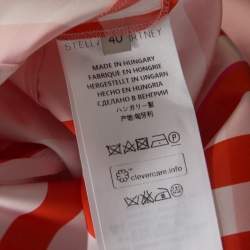 Pre Owned Stella McCartney Chilli Red Checked Sleeveless Benedicte Shift Dress S