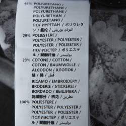 Pre Owned Stella McCartney Grey Denim Star Embroidered Slim Fit Jeans S