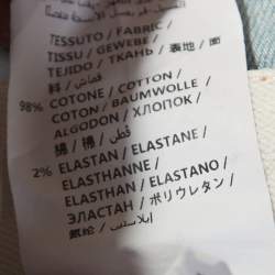 Pre Owned Stella McCartney Light Blue Denim Star Detail Flared Jeans S