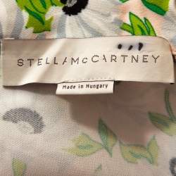 Stella McCartney Multicolor Floral Print Crepe Jumpsuit S